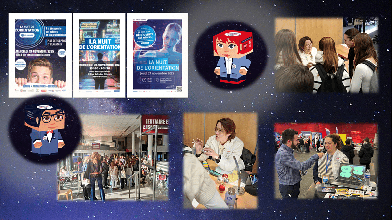 Les Nuits de l'Orientation et les Ambassadeurs Métiers Nouvelle-Aquitaine